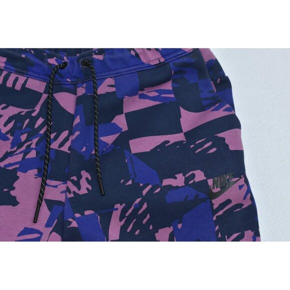 Nike Sportswear Tech Fleece Men Joggers Size M Purple Sweatpants DM6472-507 - Picture 4 of 15